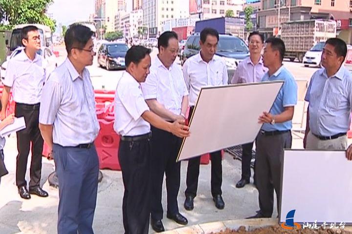 郑佳率队到市城区和海丰县开展专题调研